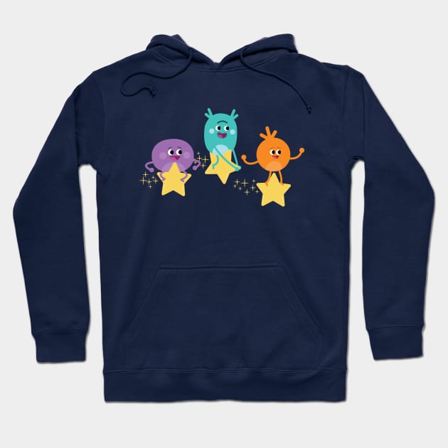 Bumble Stars Hoodie by RockabyeBillie